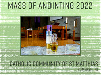 Mass of Anointing 2022
