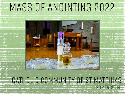 Mass of Anointing 2022